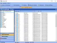 Massen-SMS Software SMSout fr den Versand von Serien-SMS und personalisierten SMS